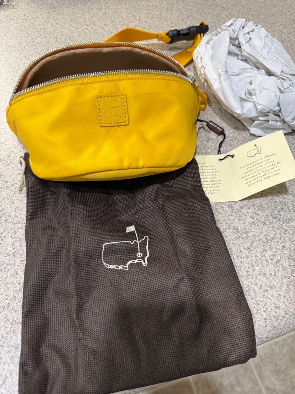 2026 Masters Tournament Belt Bag Yellow!!🔥🔥🔥 - Picture 11 of 16